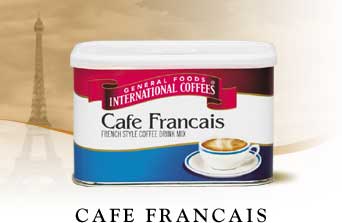An image of a box of  Cafe Francis coffee.